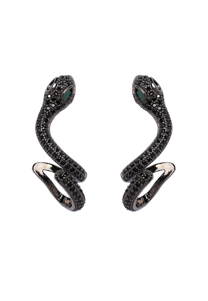 Boucles d'oreilles charmantes de Serpent