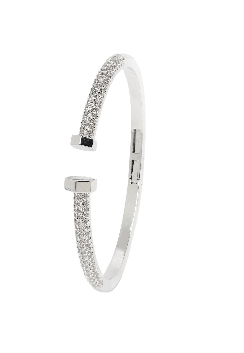 Silver Dazzling Bangle